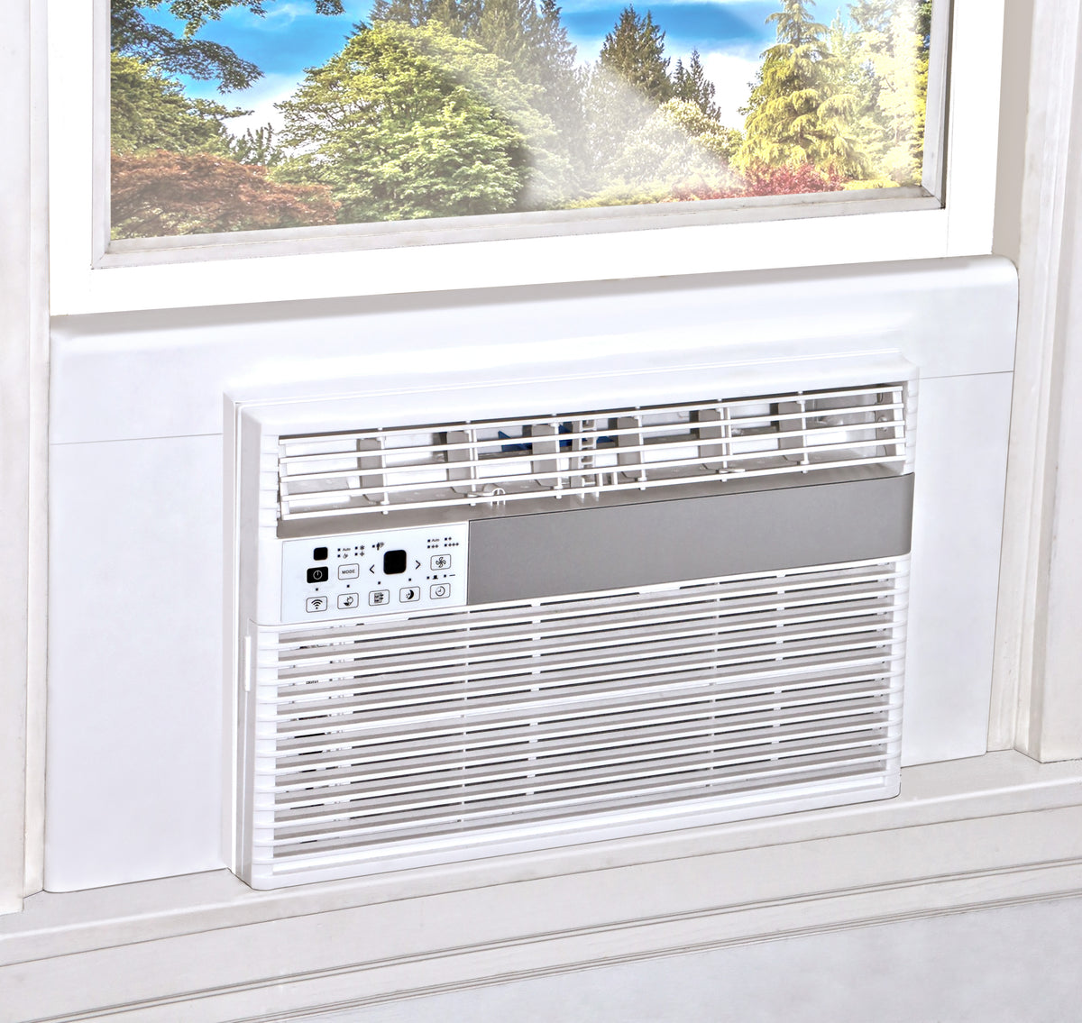 Window air deals conditioner inside cover