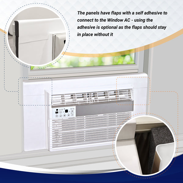 The Best Selling Window AC Insulation To Save Money on Heating/Cooling Bills and Improve the Way Your AC Looks