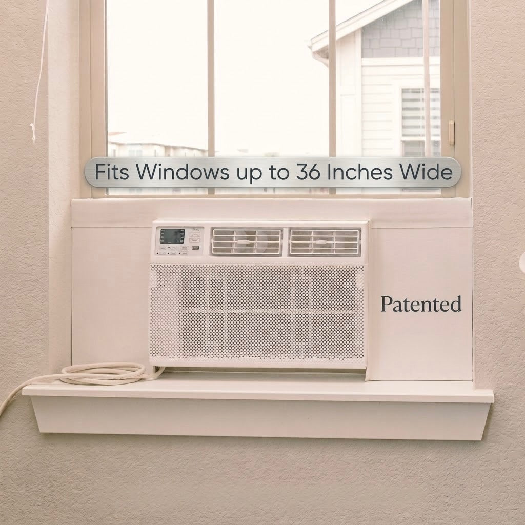 Breeze Stop Surround Insulation for Window AC Units (Fits up to 36" wide window)