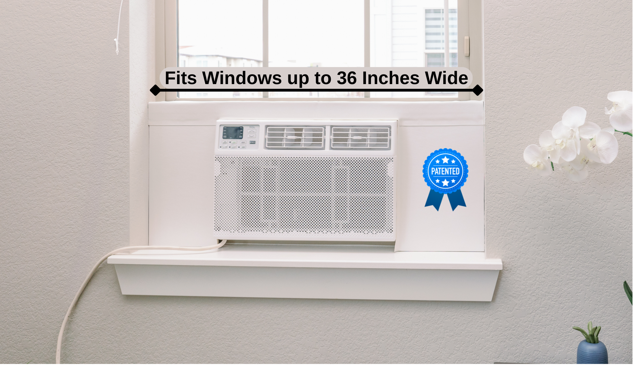 Breeze Stop Window AC Air Conditioner side Panels insulation