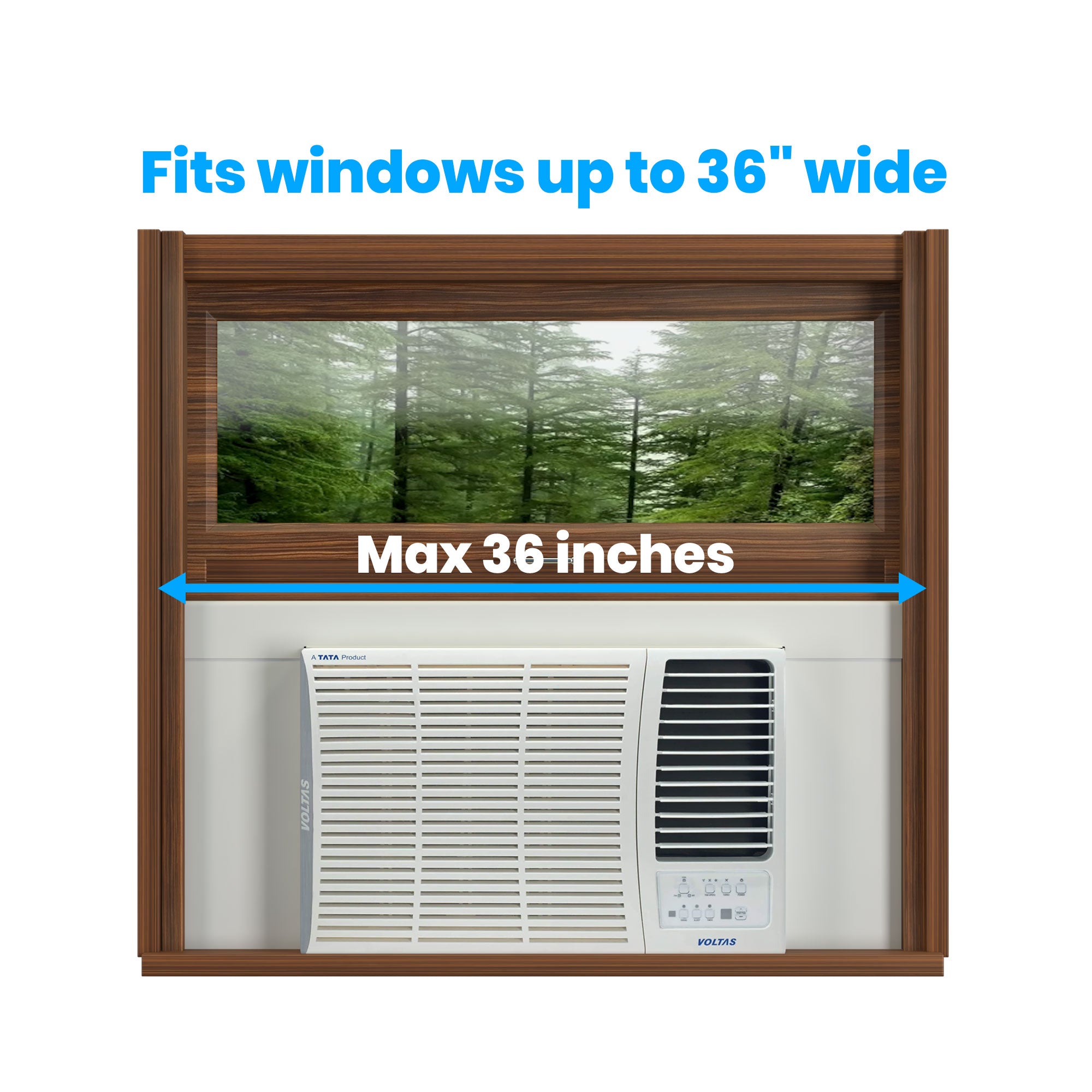 Breeze Stop Window AC Air Conditioner side Panels insulation White ...