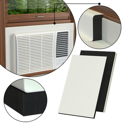 Breeze Stop Surround Insulation for Window AC Units (Fits up to 36" wide window)